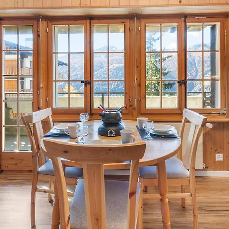 Apartment Chaleureux Avec Vue Epoustouflante Saint-Luc